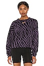 view 1 of 4 NSW Icon Clash Fleece Sweatshirt in Dark Raisin