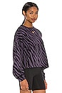 view 2 of 4 NSW Icon Clash Fleece Sweatshirt in Dark Raisin