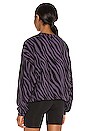 view 3 of 4 NSW Icon Clash Fleece Sweatshirt in Dark Raisin
