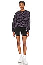 view 4 of 4 NSW Icon Clash Fleece Sweatshirt in Dark Raisin