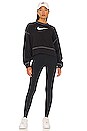 view 4 of 4 Fleece Crewneck in Black