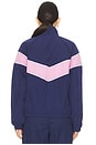 view 4 of 5 Loose UV Woven Full Zip Jacket in Midnight Navy, Sail, Playful Pink & Sail