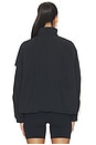 view 4 of 6 Women's Oversized Jacket in Black & Chalk