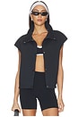view 2 of 6 Pregame Fleece Vest in Black