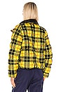 view 4 of 5 Plaid Pack Fill Jacket in Chrome Yellow & Black