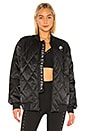 view 1 of 4 BLOUSON BOMBER NSW in Black & Pumice