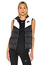 view 1 of 5 GILET in White & Black