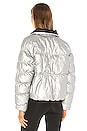 view 4 of 5 Puffer Jacket in Metallic Silver