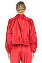 view 3 of 4 Lab NRG Satin Anorak Jacket in Gym Red & Black