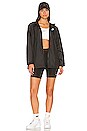 view 4 of 4 NSW Statement Windbreaker Jacket in Black