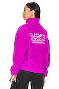 view 1 of 6 NSW Swoosh Plush Jacket in Vivid Purple & Pink Oxford