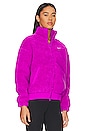 view 4 of 6 NSW Swoosh Plush Jacket in Vivid Purple & Pink Oxford