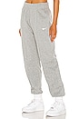 view 2 of 4 NSW Fleece Everyday Essentials Pant in Dark Heather Grey & White