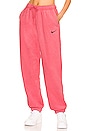 view 1 of 4 NSW Essential Plush Jogger in Archaeo Pink