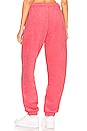 view 3 of 4 NSW Essential Plush Jogger in Archaeo Pink