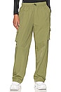 view 1 of 5 NSW Essential High Rise Cargo Pant in Alligator & White