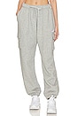 view 1 of 5 Sportswear Easy Joggers in Dark Grey Heather & Whiite