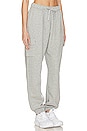 view 2 of 5 Sportswear Easy Joggers in Dark Grey Heather & Whiite