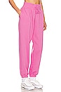 view 2 of 5 High Waisted Phoenix Sweatpants in Playful Pink & Black