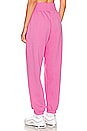 view 4 of 5 High Waisted Phoenix Sweatpants in Playful Pink & Black