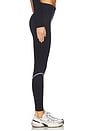 view 2 of 6 Go High Rise 7/8 Reflective Leggings in Black