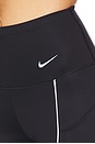 view 6 of 6 Go High Rise 7/8 Reflective Leggings in Black
