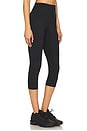 view 2 of 6 High Waisted Crop Leggings in Black