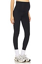 view 1 of 6 Maternity High Waisted 7/8 Leggings in Black