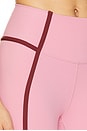 view 6 of 6 High Waisted 7/8 Leggings in Elemental Pink
