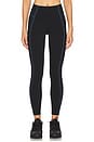 view 1 of 6 High Waisted 7/8 Leggings in Black & Navy