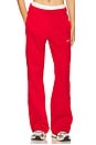 view 1 of 6 CALÇAS WINDRUNNER in University Red & White