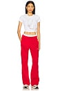 view 5 of 6 CALÇAS WINDRUNNER in University Red & White