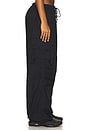 view 3 of 6 PANTALON CARGO in Black & White