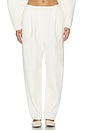 view 1 of 6 PANTALON in Pale Ivory & Sail