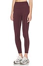 view 3 of 6 LEGGINGS in Burgundy Crush & Burgundy Ash