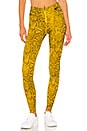 view 1 of 4 LEGGINGS PYTHON in Speed Yellow
