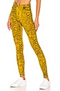 view 2 of 4 LEGGINGS PYTHON in Speed Yellow