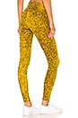 view 3 of 4 LEGGINGS PYTHON in Speed Yellow