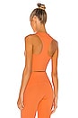 view 3 of 4 Runway GX Top in Orange Frost & Reflective Silver
