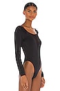 view 3 of 5 City Ready Seamless Bodysuit in Black