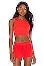view 1 of 4 Aero Swift Crop Top in Bright Crimson