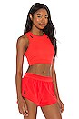 view 2 of 4 Aero Swift Crop Top in Bright Crimson