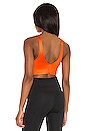 view 3 of 4 Swoosh City Ready Bra Top in Electro Orange