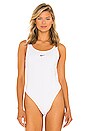 view 2 of 5 NSW Essential Bodysuit Tank in White