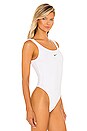 view 3 of 5 NSW Essential Bodysuit Tank in White