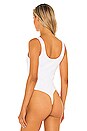 view 4 of 5 NSW Essential Bodysuit Tank in White