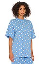 view 2 of 4 NRG Hello Kitty Top in University Blue