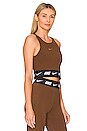 view 2 of 4 ROBE CROP TAPE in Cacao Wow