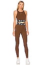 view 4 of 4 ROBE CROP TAPE in Cacao Wow