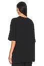view 3 of 4 Oversized Short Sleeve T Shirt in Black